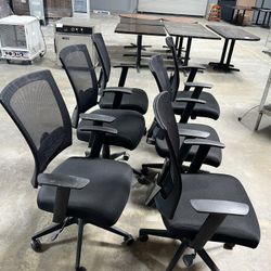 Black Office chairs