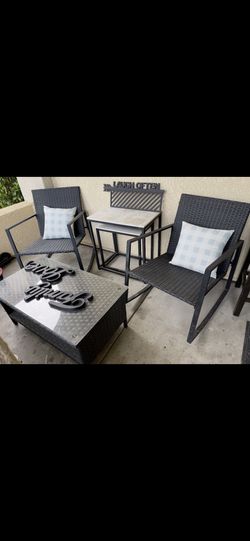 patio six Piece. Everything Works In Good Cond