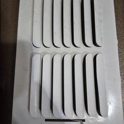 White Vent Covers