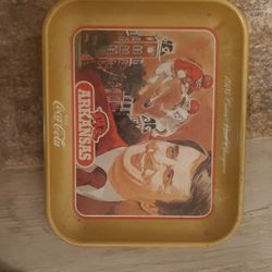 1976 Cotton Bowl Champions Coca Cola Metal Tray