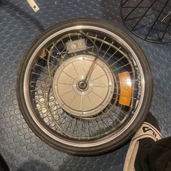 Power Circle Electric Front Bicycle Wheel