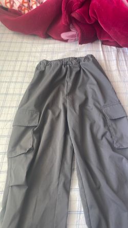 Grey cargo pants