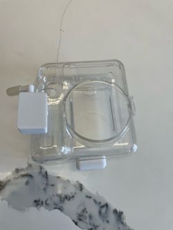 Instax Mini SE protective clear case, shutter timer