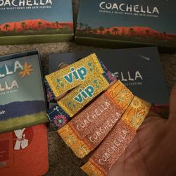 Coachella Weekend 1 VIP And General Admission Wrist Bands 