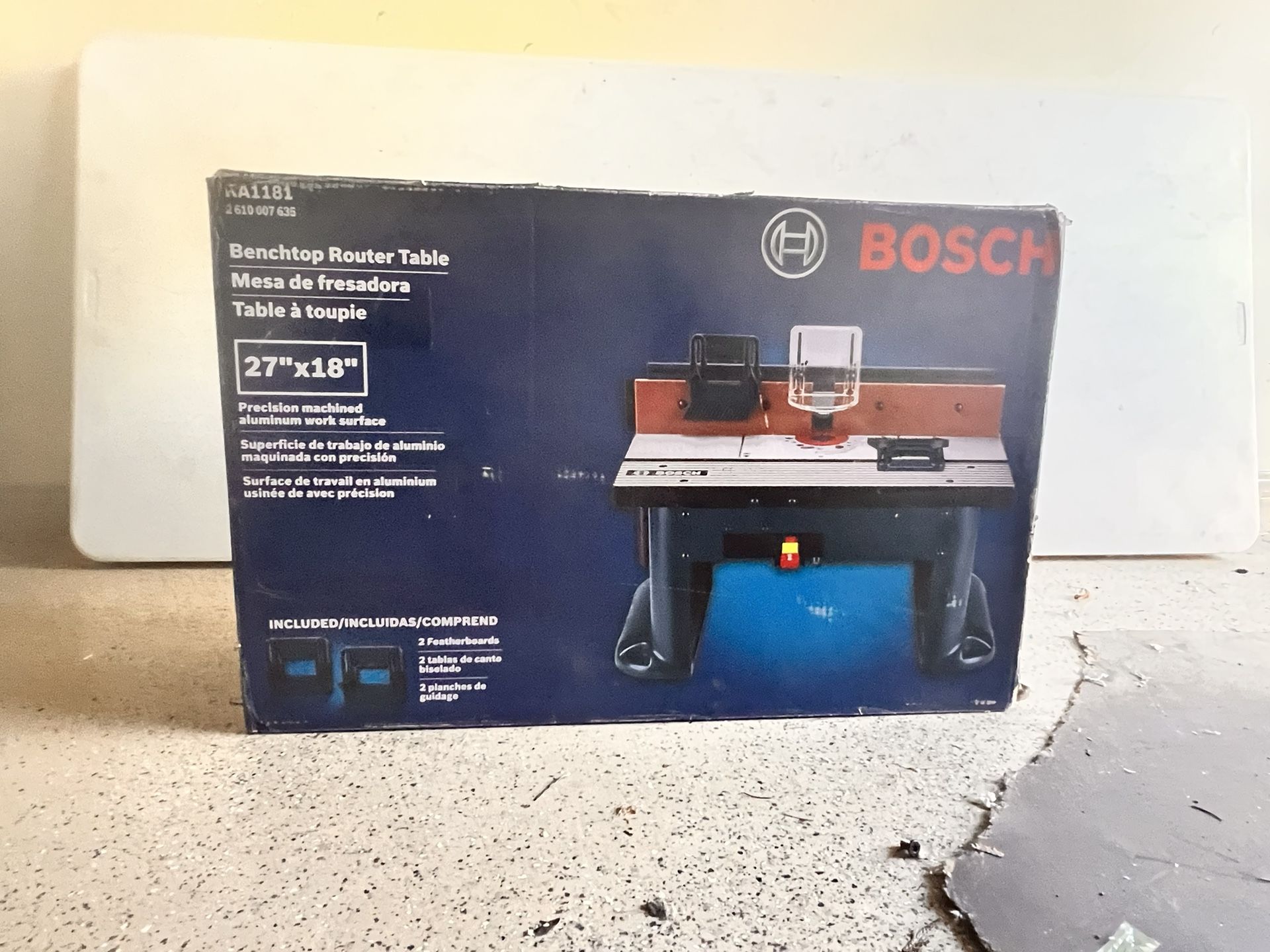 Bosch Measuring Table