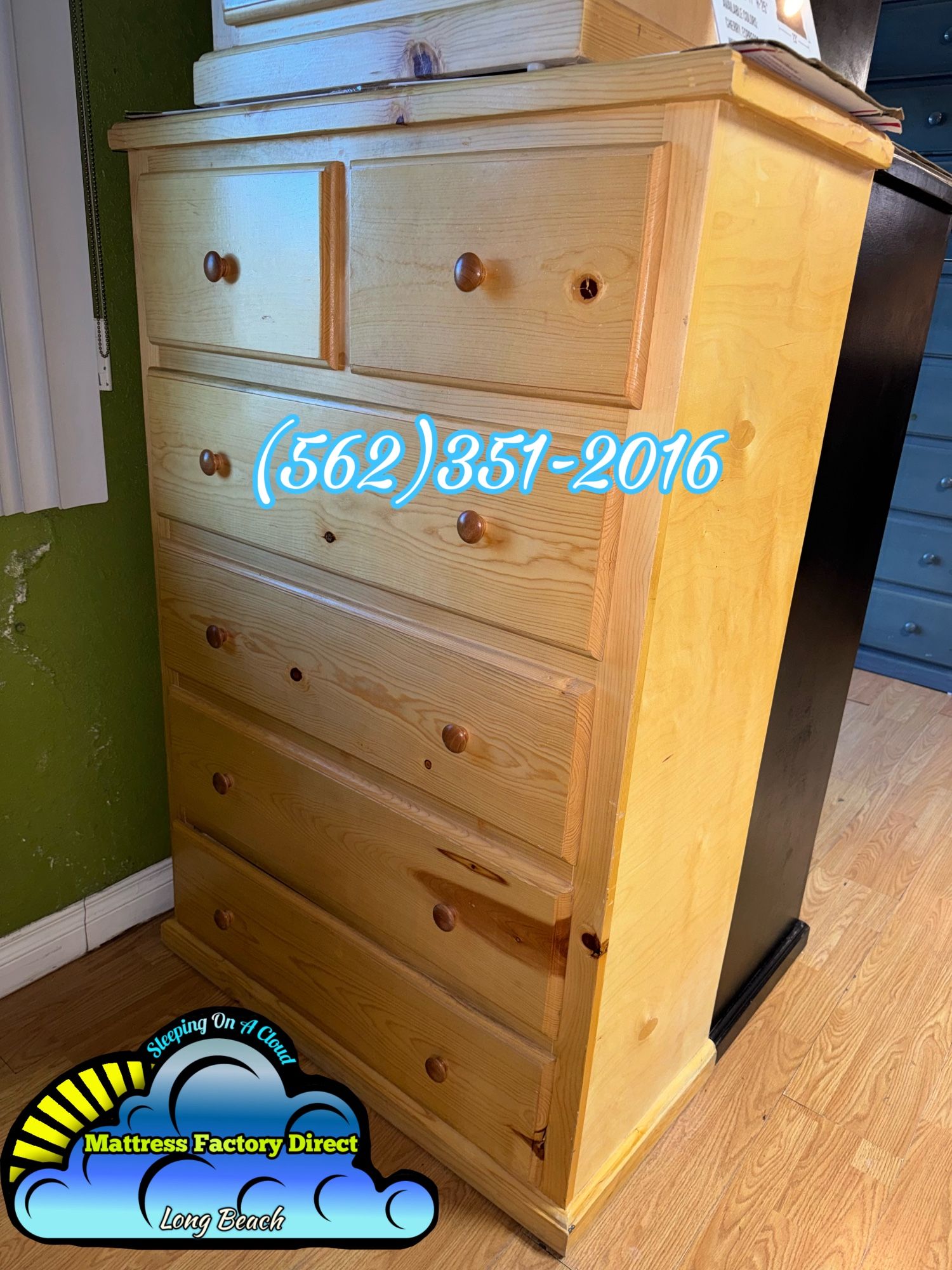 Duplex Natural Jumbo Dresser Cajonera Comoda Nueva Mueble