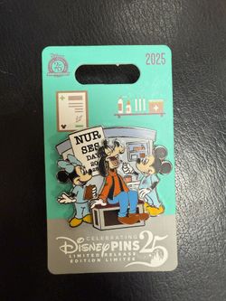 2025 Disney Nurse Pin