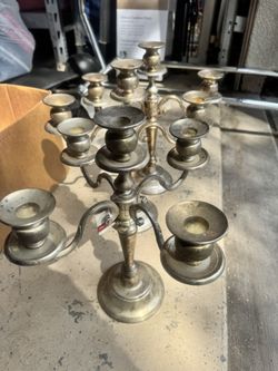 Silver Candlelabras 