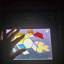 Lakeshore Portable Geometry Light Up Activity Center 