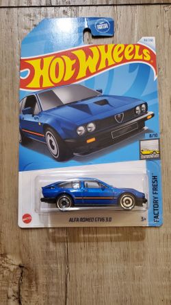 Hotwheels Alfa Romeo GTV6 3.0(blue)