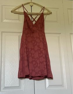 New-Juniors' Speechless Strappy Cross-Back Mini A-Line Dress