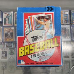 1982 Topps baseball Box 36 Packs