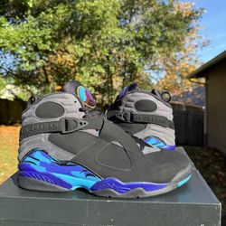 Air Jordan Retro 8 Aqua Size 12