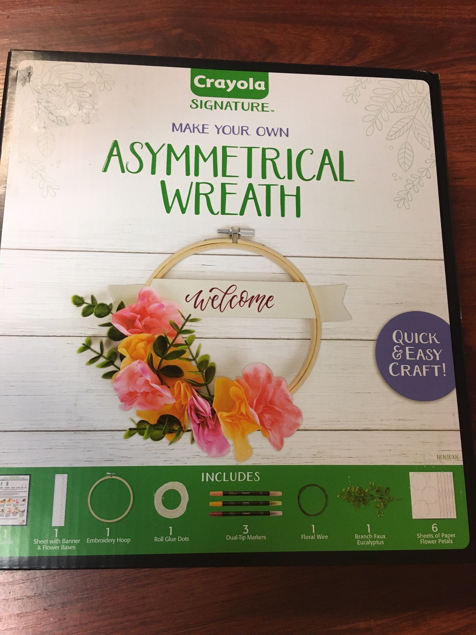 Crayola DIY Wreathe Kit NIB