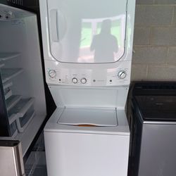 Like New GE STACKED Washer And Gas Dryer Combo/ Set! Delivery Available 