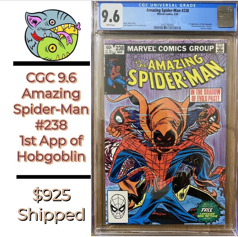 Amazing Spider-Man #238 CGC 9.6 // 1st Appearance of Hobgoblin