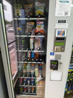 Vending machine + location