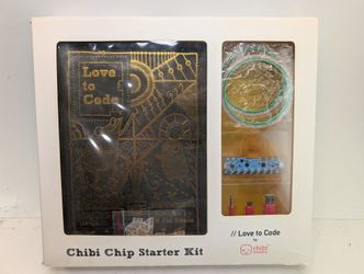 Chibitronics Love to Code Creative Coding Starter Kit STEM - Incomplete