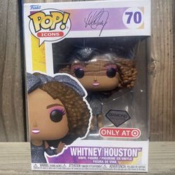 Funko POP! Icons Whitney Houston Diamond Exclusive Pop