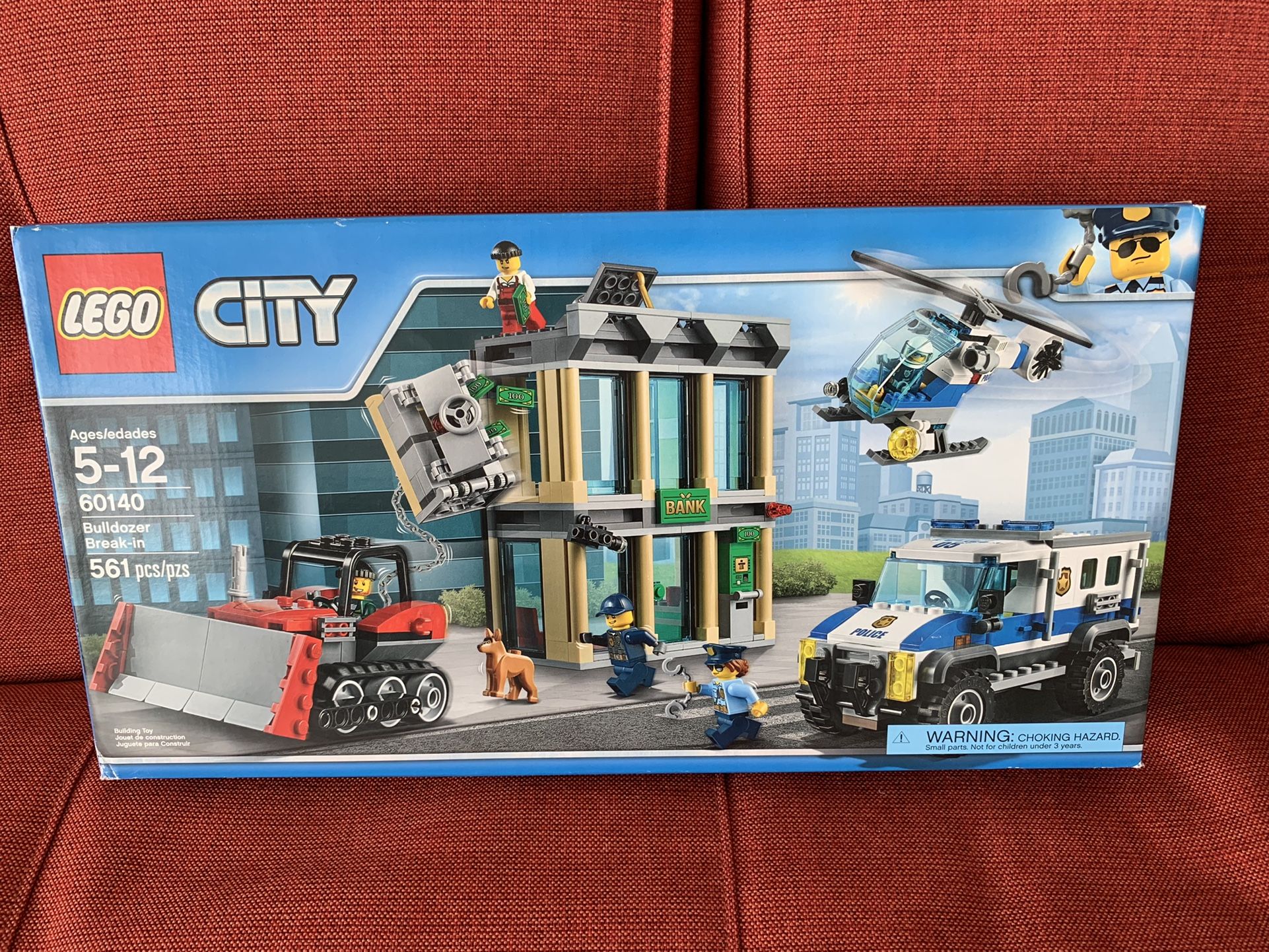 Bulldozer Break In City LEGO 60140