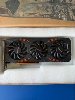 GIGABYTE NVIDIA GeForce GTX 1080 8GB GDDR5 Triple Fan PCIe Graphics Gaming Card