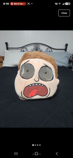Halloween Rick and Morty heads