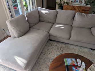 Modular L couch/sofa