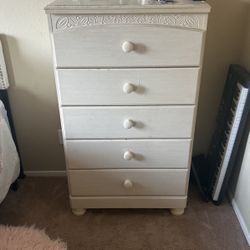 Beige Girls Dresser 