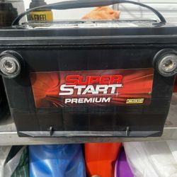 Good Condition Group 78 Side  Post  Super Start Premium 100% Charge $5 With a Battery