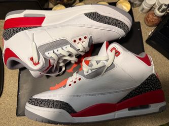 Og AirJordan 3 Fire Red size 8.5 10