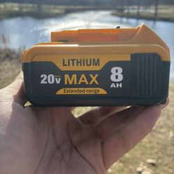 🆕 DeWalt 20V 8Ah Replacement Battery 🔋 (1-25$, 5-100$)