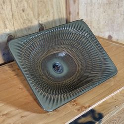 A-6 "Kohler Artist Editions Derring Design on Carillon Wading Pool 6-1/8"" x 21-1/8"" x 14-9/16"" Rectangular Bathroom Sink"