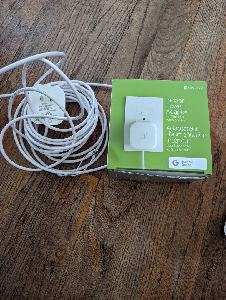 Adapter For Nest Hello With The Indoor Power Adapter Nest Video