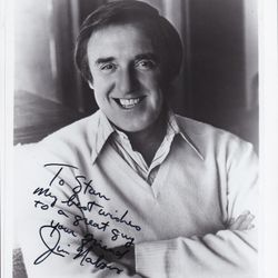 JIM NABORS - Autographed / Signed 8x10 black and white photo | To: Stan