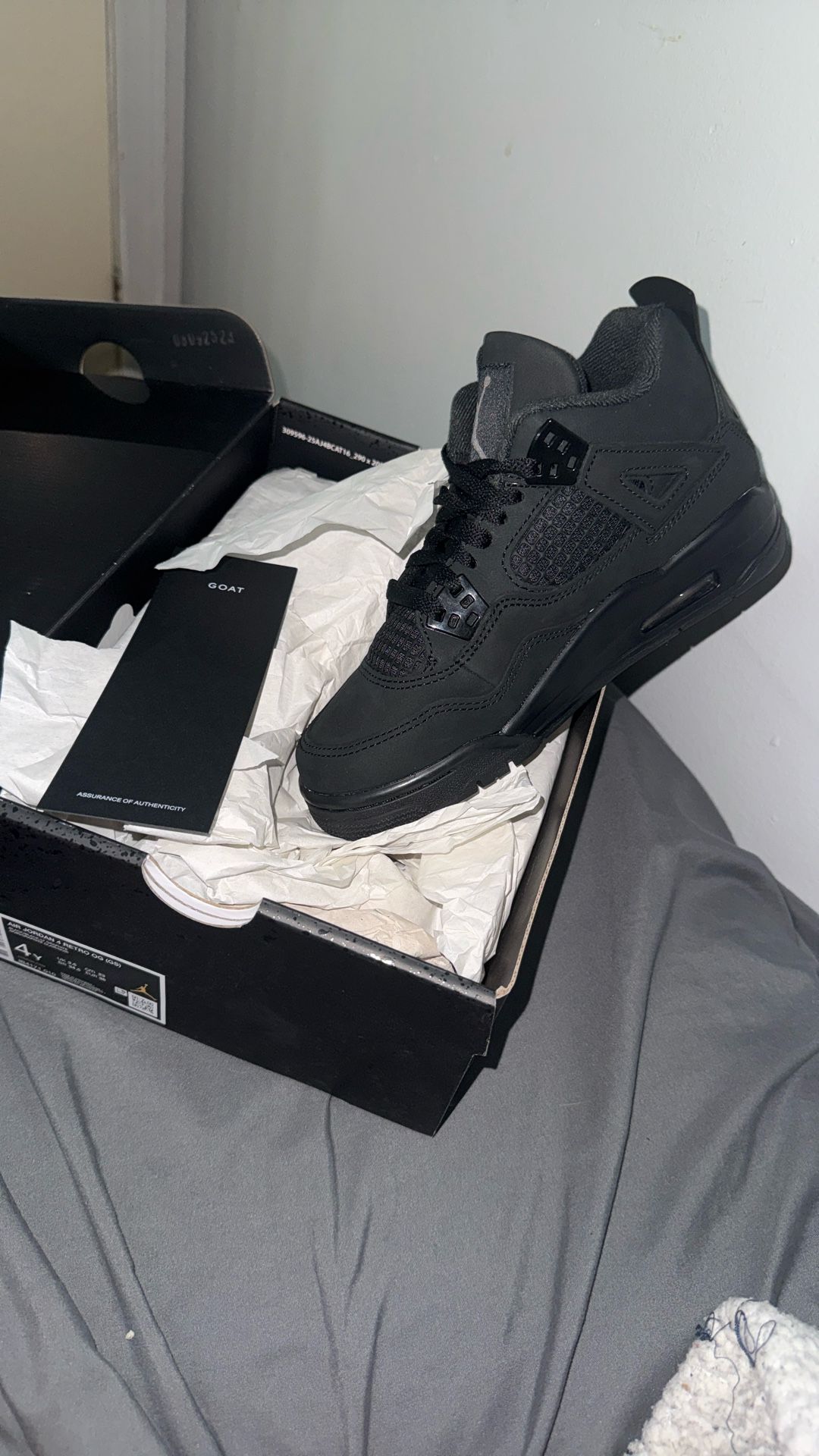 Air Jordan 4 retro GS black cat’