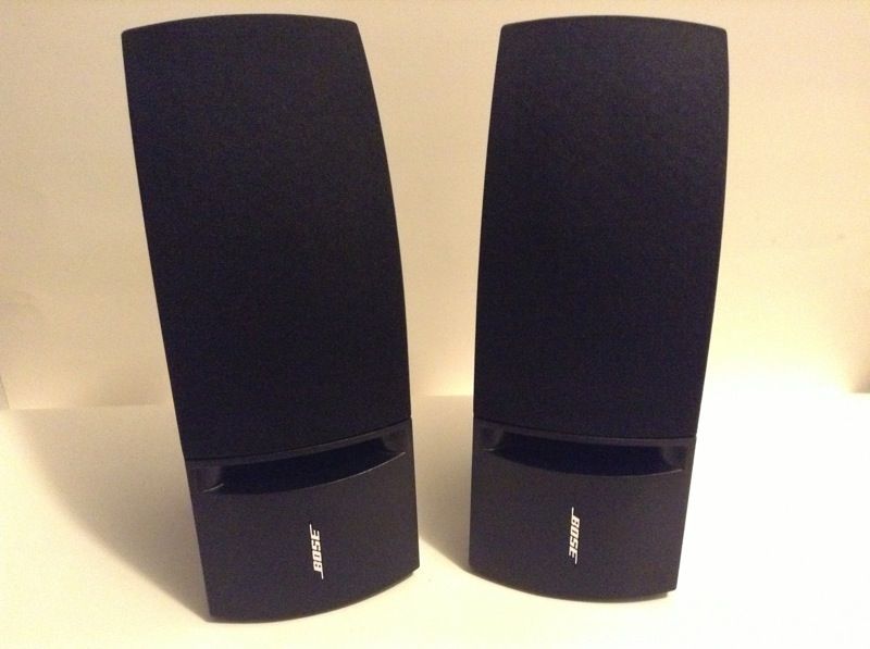 Bose 161 Speakers Black Bookshelf Speakers Mounting Bookshelf, In-wall / Ceiling