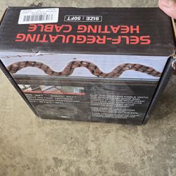 50FT Self-Regulating HEATING CABLE