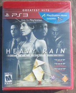 Heavy Rain Director's Cut PS3 New PlayStation 3 video game
