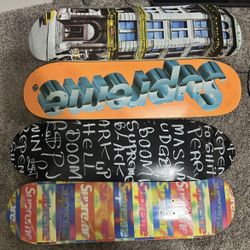 Supreme Skate Decks 