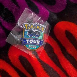 Pokemon Go Tour 2026 Pin