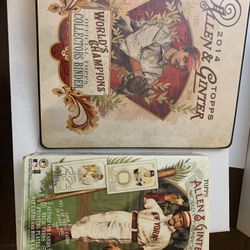 Allen Ginter Collection with a Bryce Harper RC Included
