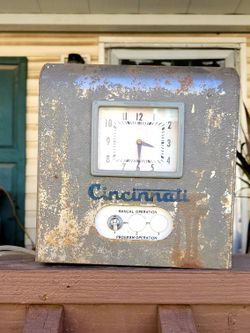 Vintage Cincinnati Timer Clock Antique