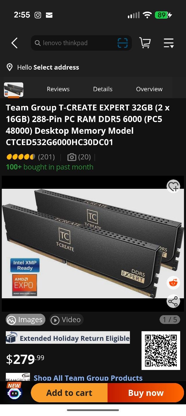 Team Group 32 Gig Ram Kit For Sale
