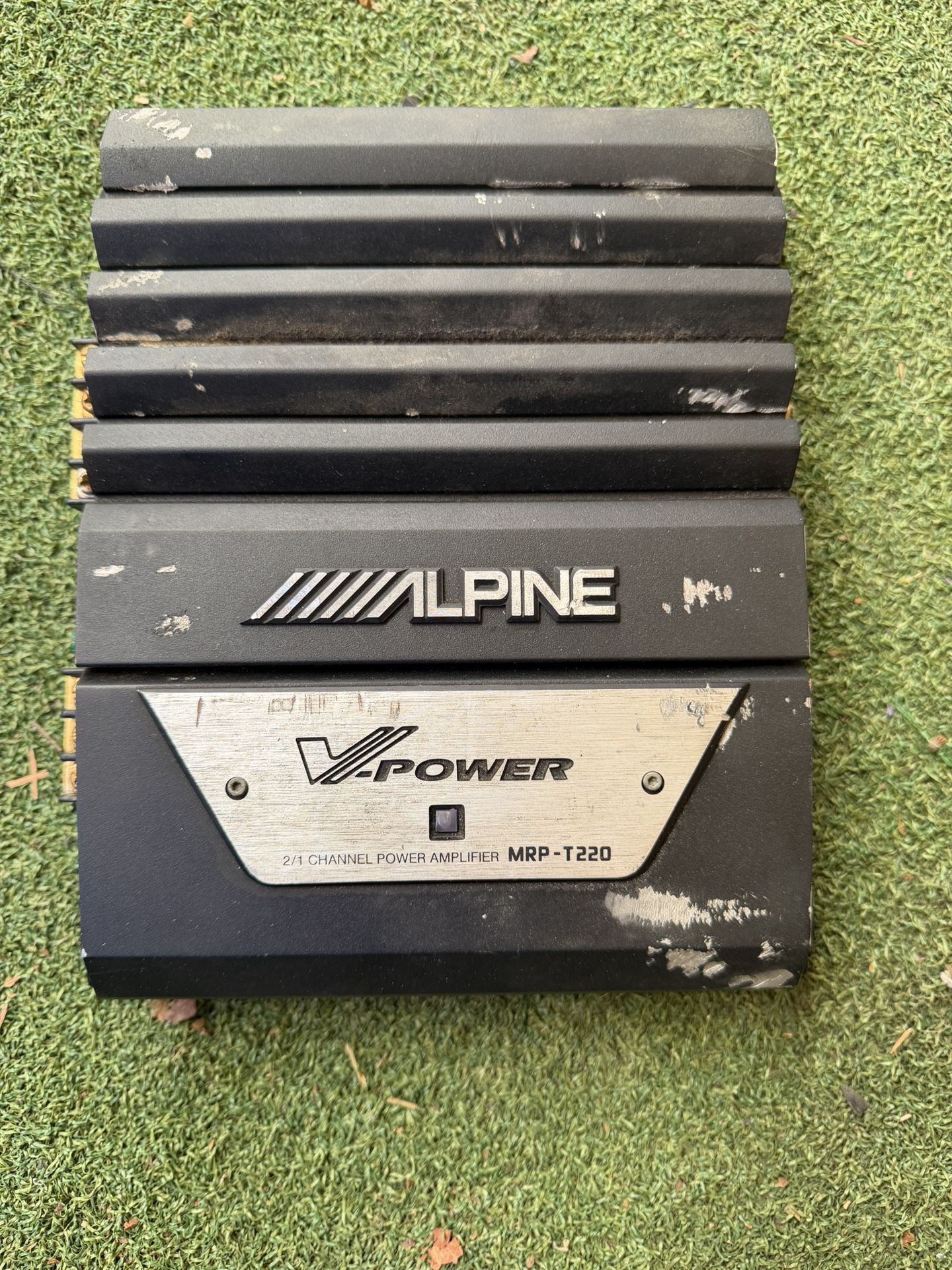 Alpine Amplifier