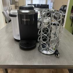 Keurig K-Cafe Single Series Coffee Maker And K Cup Holder