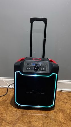 ION Portable Bluetooth Party Speaker with Wheels