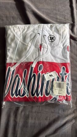 Washington Nationals Hoodie Size 3X
