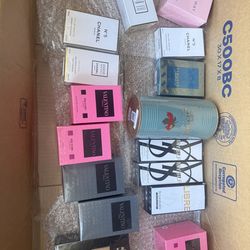 Colognes and perfumes brand new sealed