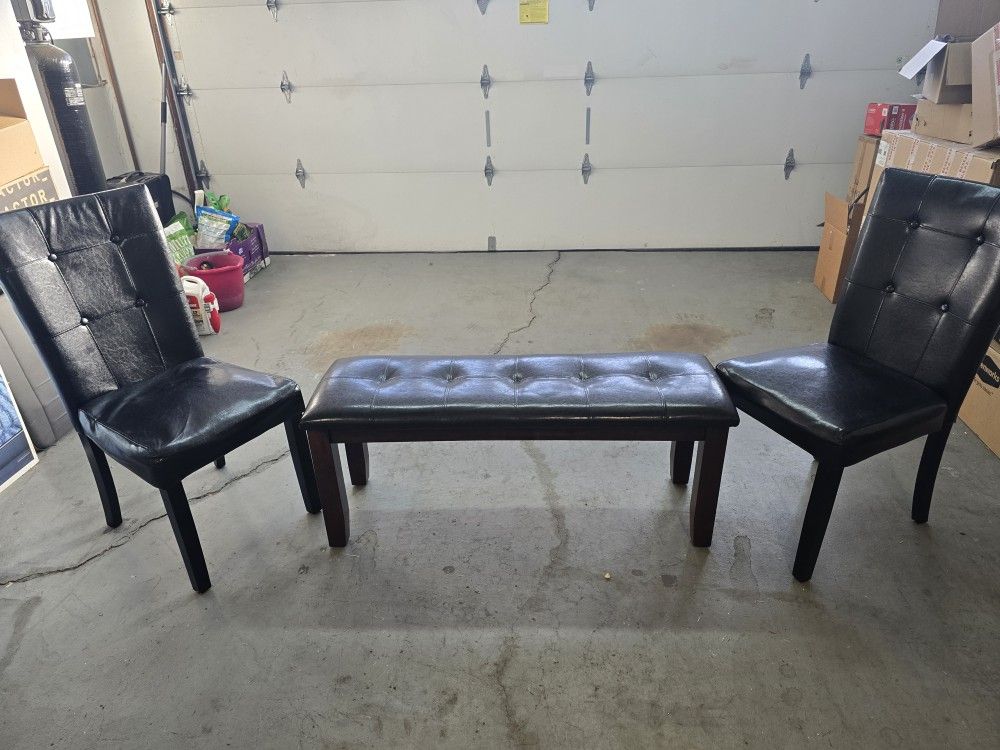 Bench and Chairs for SALE