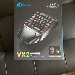 Gamesie Gaming Keypad With Gaming Mouse Brand New